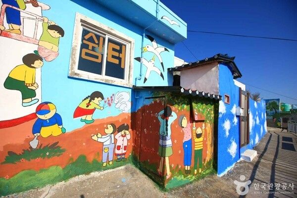 통영 동피랑마을 출처-포토코리아&nbsp;한국관광공사 김지호