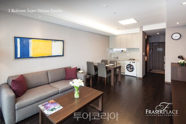 베드룸 슈퍼 디럭스 패밀리 객실/사진-프레이저 플레이스