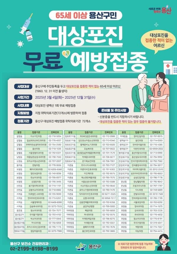 포스터(사진제공=용산구청)