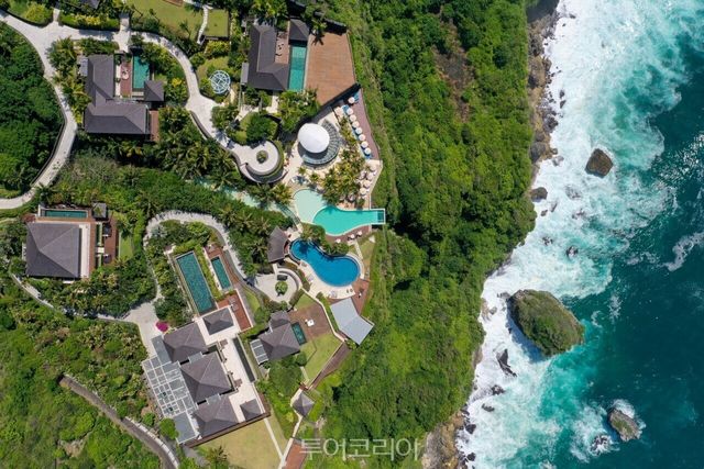 하늘에서 본 The edge from top