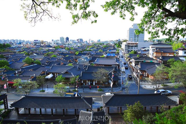 전주한옥마을 전경/사진-전주시