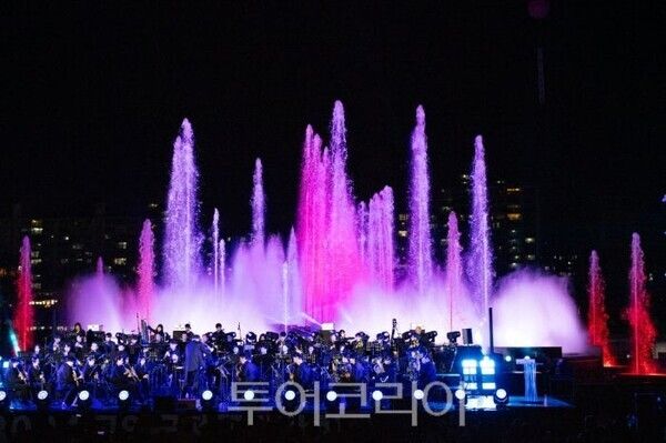 고양시 명소 노래하는분수대/투어코리아뉴스 정명달 기자