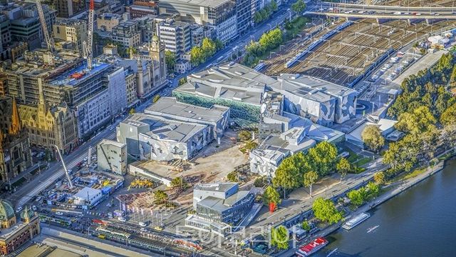 플린더스 스트리트역 빅토리아 주립 도서관 크라운 타워 멜버른 퍼더레이션 광장 /사진-트립닷컴
