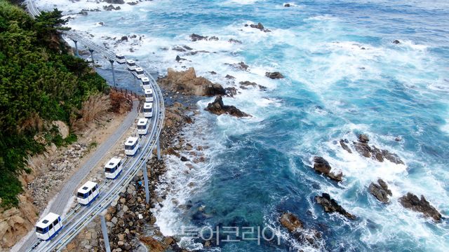 죽변해안스카이레일/사진-경북도