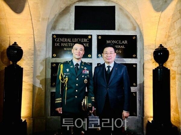 파리 방문한 전진선 양평군수/투어코리아뉴스 정명달 기자