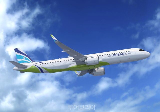 에어부산 A321neo 항공기