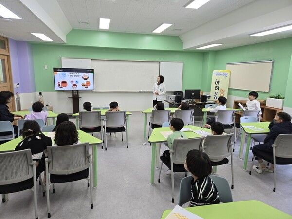 2025년 GOGO비만예방학교 프로그램 진행 모습(사진제공=예천군청)