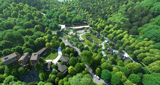 수락산 자연휴양림 조감도/사진-노원구청