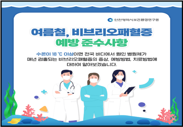 비브리오패혈증 예방준수사항 카드 뉴스