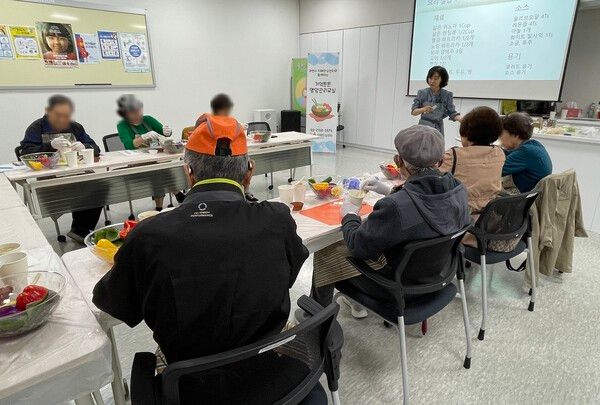 기억튼튼 영양관리교실 모습(사진제공=과천시청)
