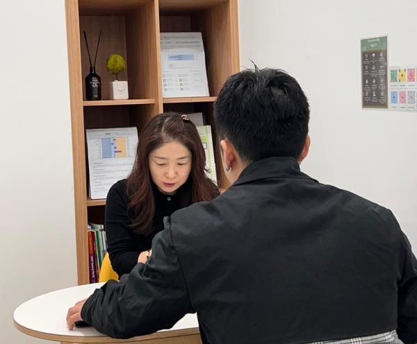 강북구 청년일자리센터 상시 진행되는 취업상담 모습(사진제공=강북구청)