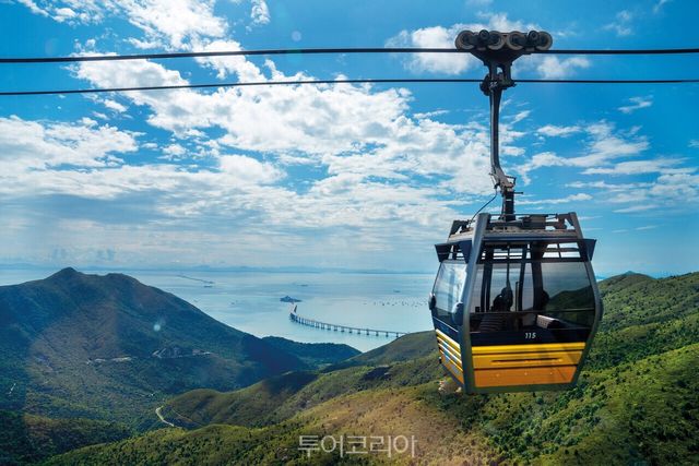 서구룡문화지구 옹핑360" 홍콩 디즈니랜드 홍콩 오션파크 홍콩 우주 박물관/사진-홍콩관광청