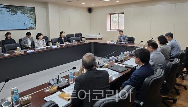 인천시가 2일 인천연구원에서 ‘2025 국제평화안보포럼 인천(IPSF Incheon 2025)’ 자문회의를 개최하고 있다.