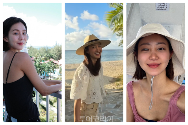 배우 유이 ©유이 인스타그램 배우 한그루 ©한그루 인스타그램 배우 이시영©이시영 인스타그램 /사진제공-마리아나관광청