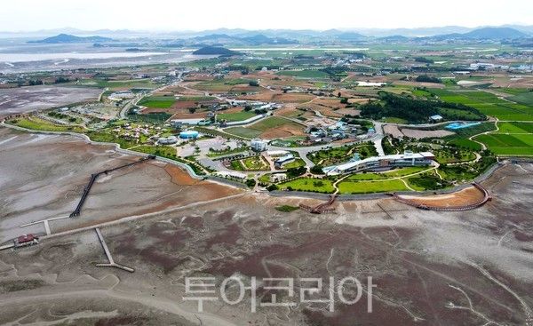 무안황토갯벌랜드 전경/사진-무안군