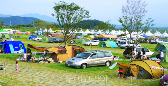 함안 강나루오토캠핑장/사진-경남도&nbsp;
