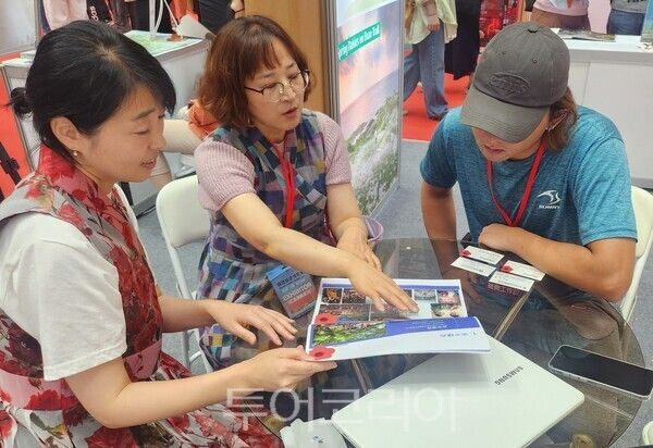 여행사 상담/사진=남원시