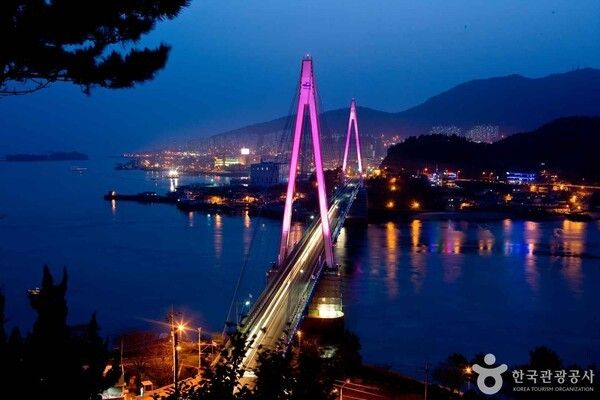 돌산대교&nbsp;ⓒ한국관광공사 포토코리아-전형준