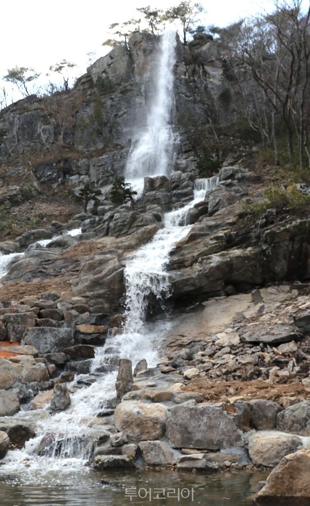 고창 선운산 경관폭포/사진-고창군