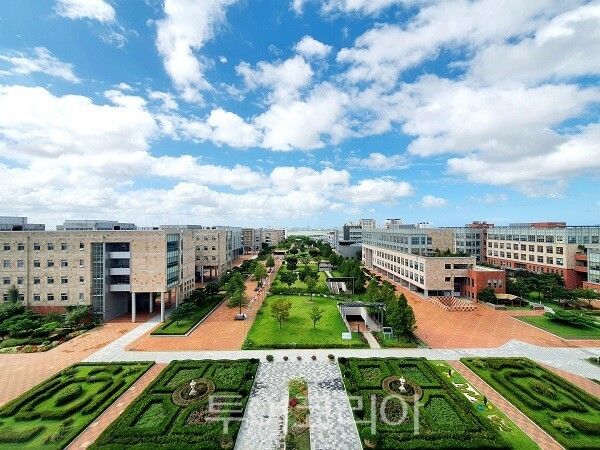 인천대송도캠퍼스 전경