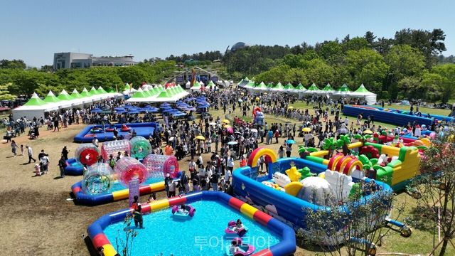 공룡대축제 잔디광장 주무대/사진-전남도