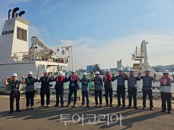 해양환경공단은 12일 공단 포항지사에서 김원성 안전경영본부장 주재로 현장 안전점검을 실시했다. /사진-해양환경공단