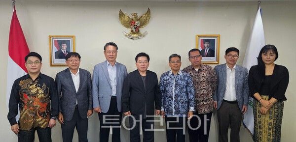 광양경자청)은 12일 인도네시아 투자전방산업부 누흘 이흐완차관과 양 지역 간 투자와 산업 협력에 대해 논의했다. /사진-광양경자청