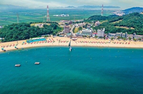 당진 왜목마을 해수욕장/ 사진-당진시