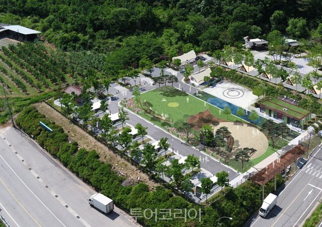 ‘청량산 수원캠핑장’ 조성 계획도/ 사진=수원시