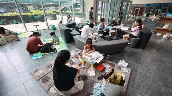 과천시 호국 보훈의 달 기념 그림그리기 대회 모습(사진제공=과천시청)