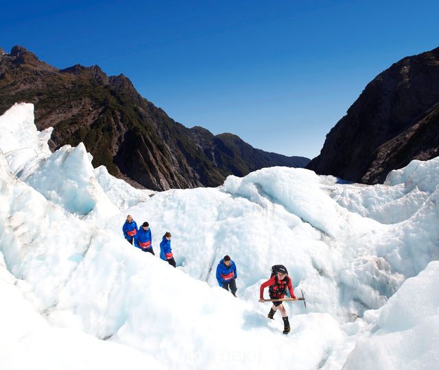 푸른 얼음과의 조우, 프란츠 조셉 빙하의 매력을 느껴보자 ©Franz Josef Glacier Guides.