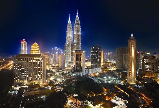 쿠알라 룸푸르 야경