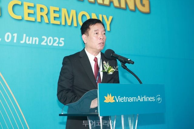 &nbsp; 부호 주한 베트남대사가 축사를 하고 있다.&nbsp;