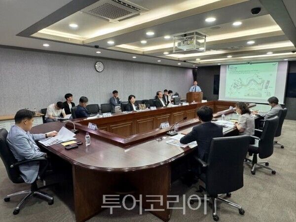 평화곤돌라 스카이워크 실시설계 용역 착수보고회/투어코리아뉴스 정명달 기자