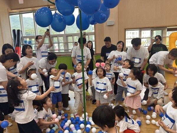 화도은솔유치원 운동회 모습(사진제공=구리남양주교육지원청)