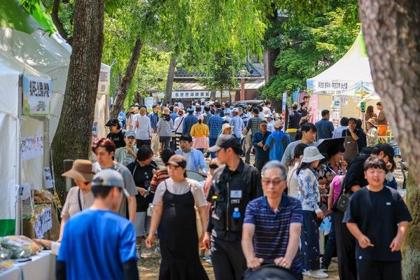 밀축제 행사장 모습(사진제공=양평군청)