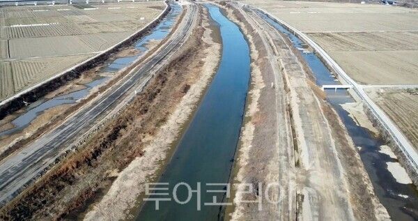 감곡천 전경. /사진-정읍시