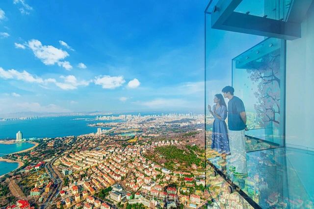 &nbsp; 운상해천 전망대 / 사진제공 = 칭다오 문화관광국