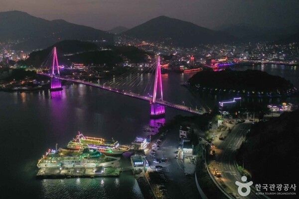 돌산대교 (ⓒ한국관광공사 포토코리아-라이브스튜디오)