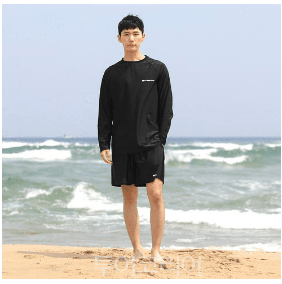 스톤콜드 트리코트 래쉬가드 상하의 세트 /사진-쿠팡