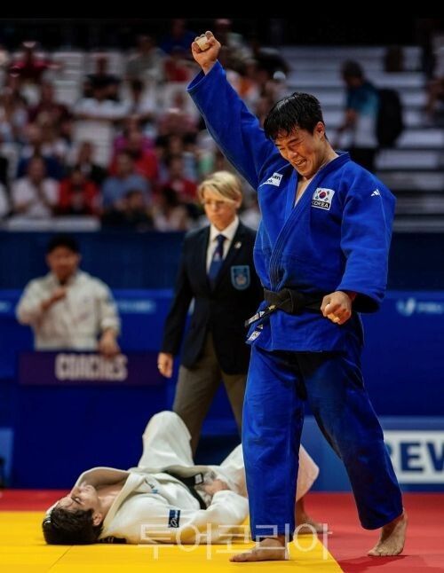 양평군 소속 김종훈선수 금빛 메치기/투어코리아뉴스 김경남 기자