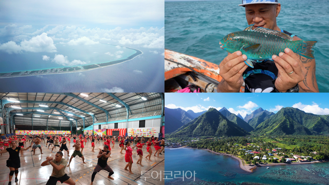 티케하우(Tikehau) 스틸컷/ &nbsp;사진-타히티&nbsp;관광청​