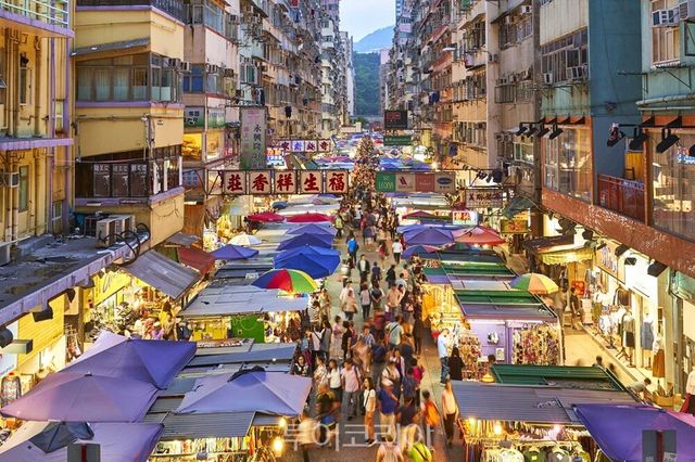 홍콩 레이디스 마켓&nbsp; /사진-홍콩관광청