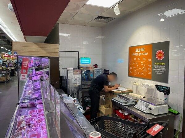 위생점검 모습(사진제공=송파구청)