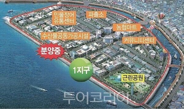 영광 법성포뉴타운 잔여토지 분양 사진. /사진-영광군