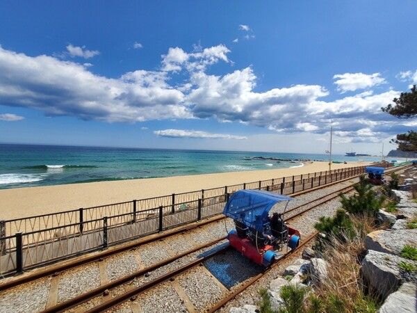 정동진 레일바이크(ⓒ대한민국 구석구석)&nbsp;