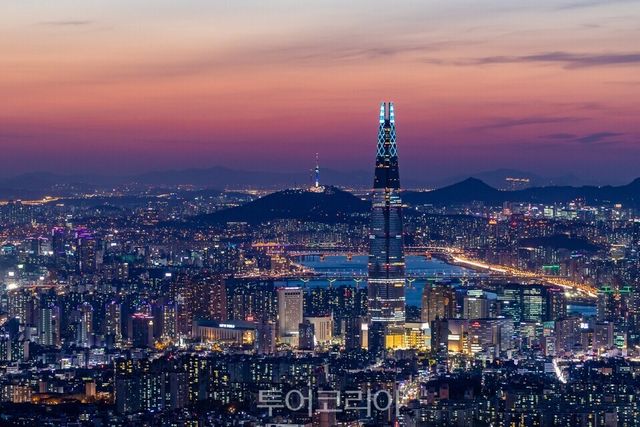 케이팝데몬헌터스 속 배경이 된 서울야경/사진-서울관광재단