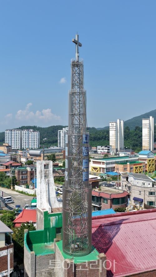 양평군 관내 첨탑 안전점검/투어코리아뉴스 김경남 기자