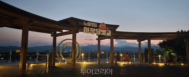 마장달빛교&nbsp; 경관조명/사진-춘천시