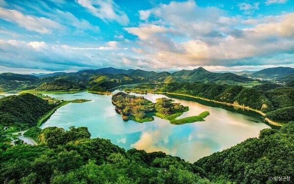 옥정호&nbsp;(ⓒ임실군청 대한민국 구석구석)